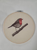 Robin Red Breast 8" Embroidery Hoop
